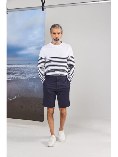 Bermudas Chino de homem com stretch - FR605