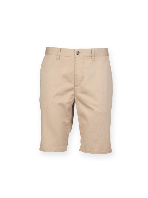 Bermudas Chino de homem com stretch - FR605