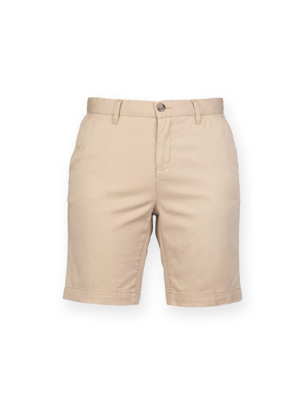 Bermudas Chino de senhora com stretch - FR606