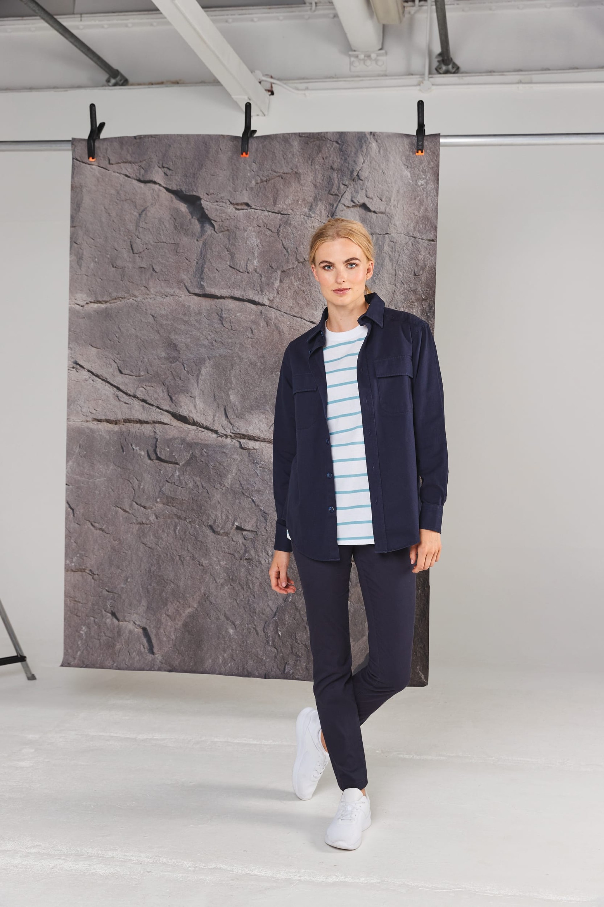 Calças Chino de senhora com stretch - FR622