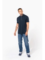 Polo com gola à padre de manga curta - K223