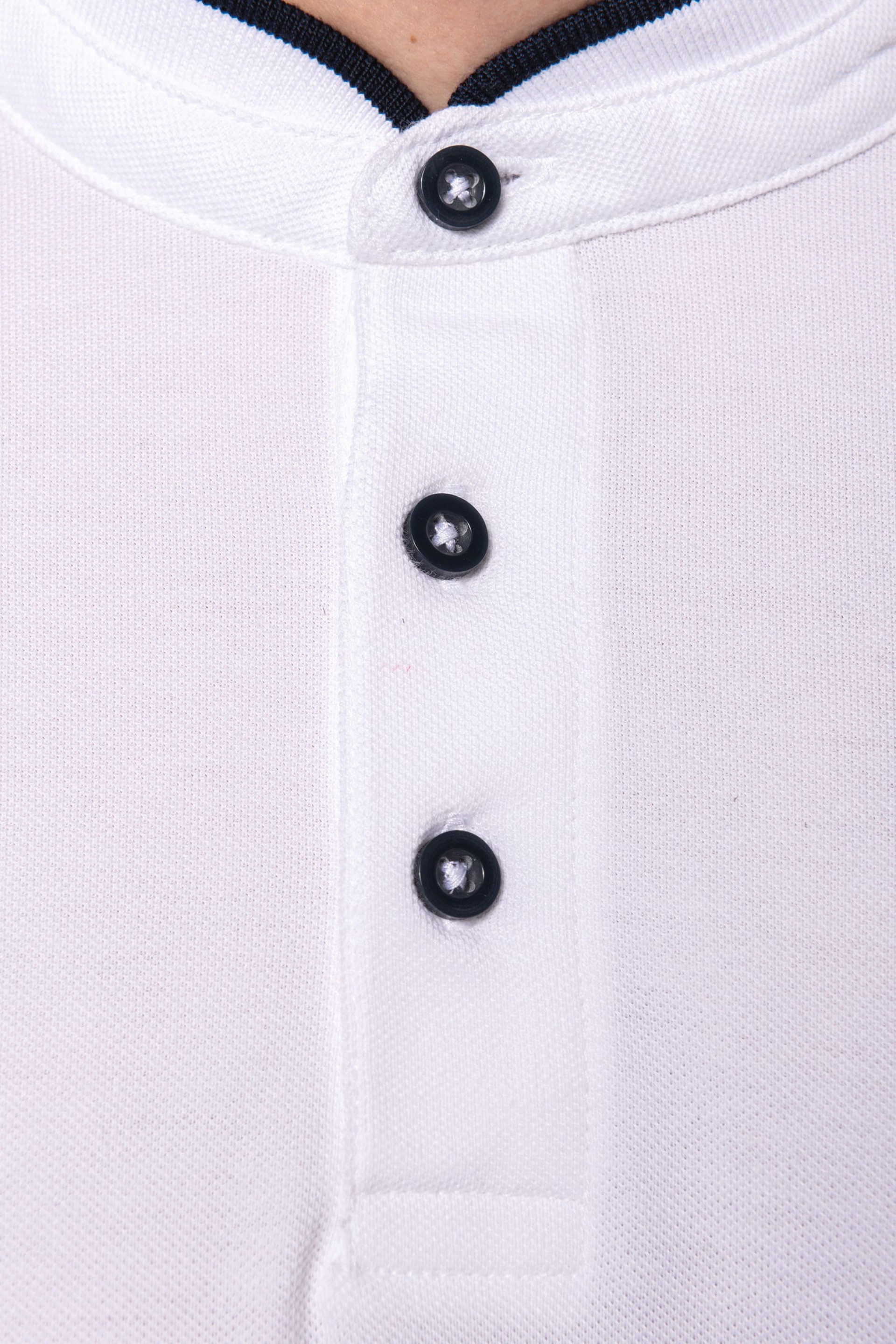 Polo com gola à padre de manga curta - K223