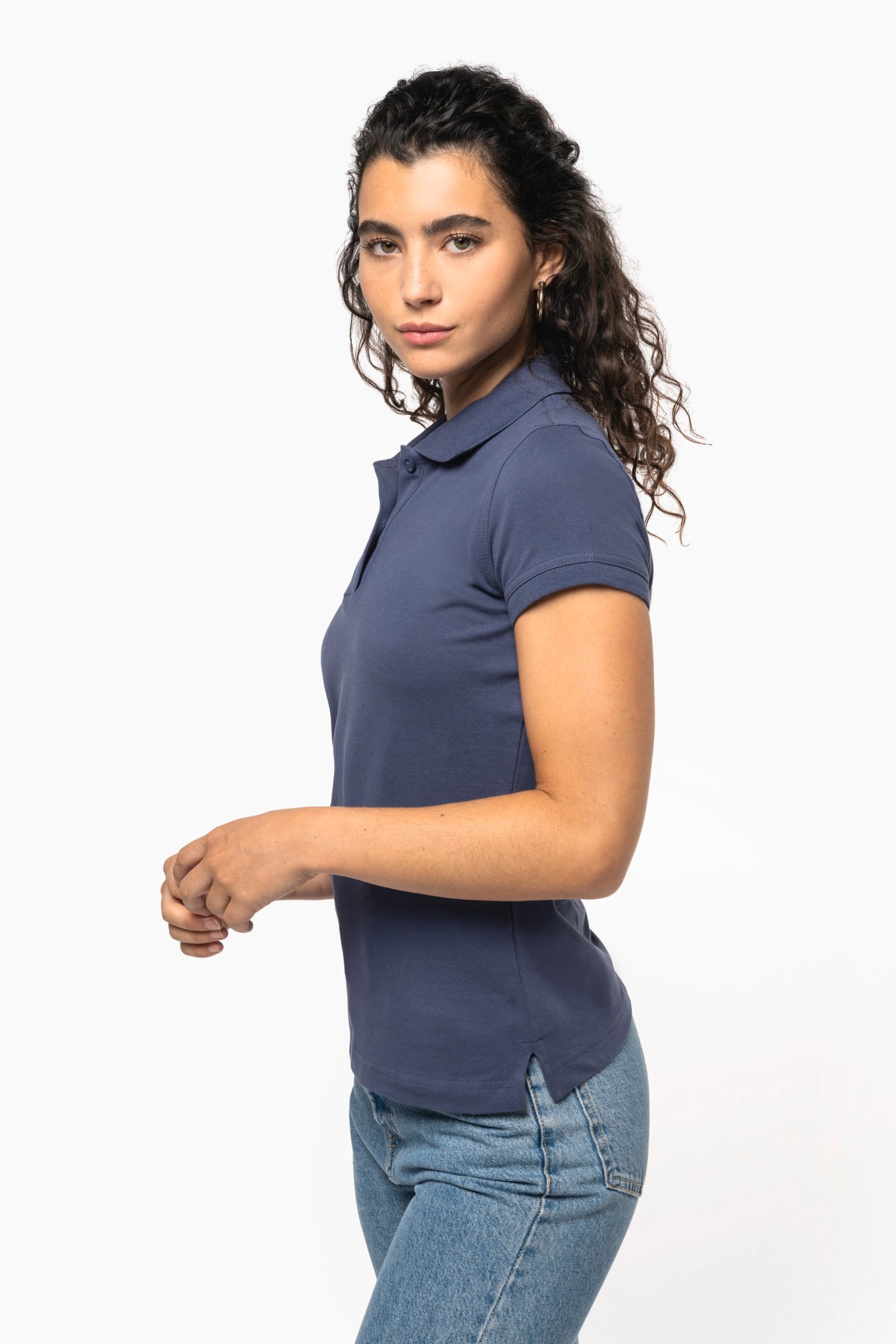 Polo piqué manga curta - K240