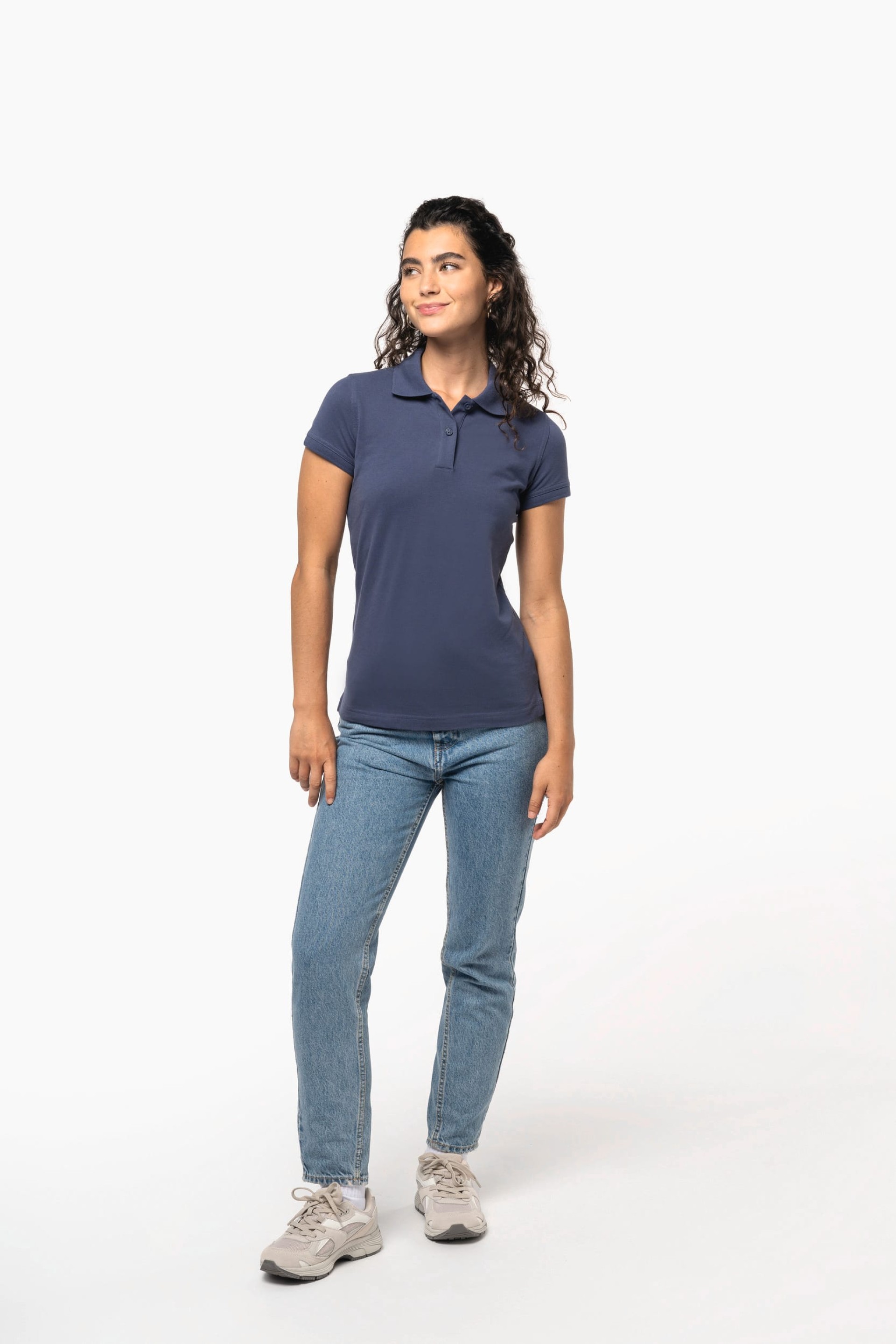 Polo piqué manga curta - K240