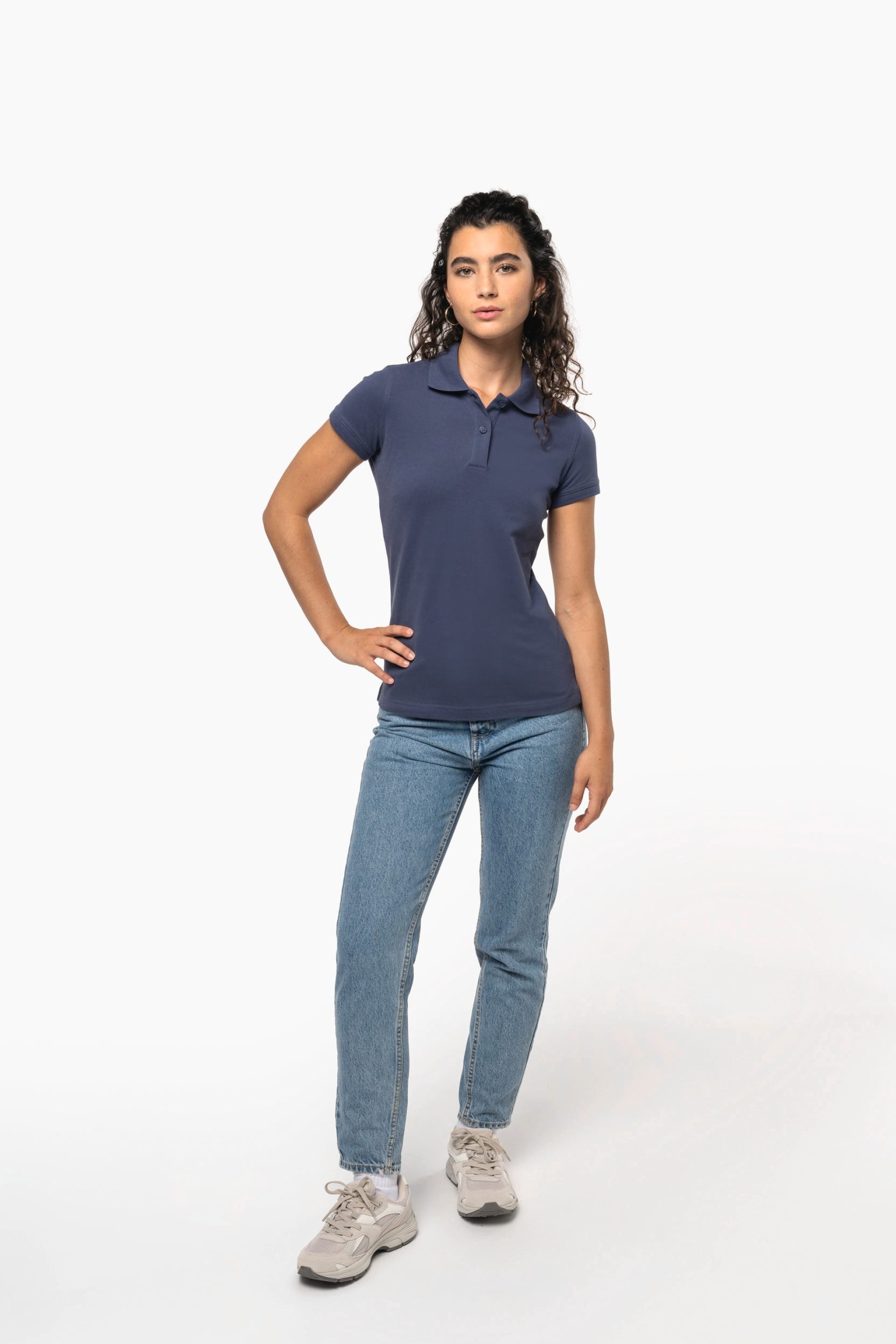 Polo piqué manga curta - K240