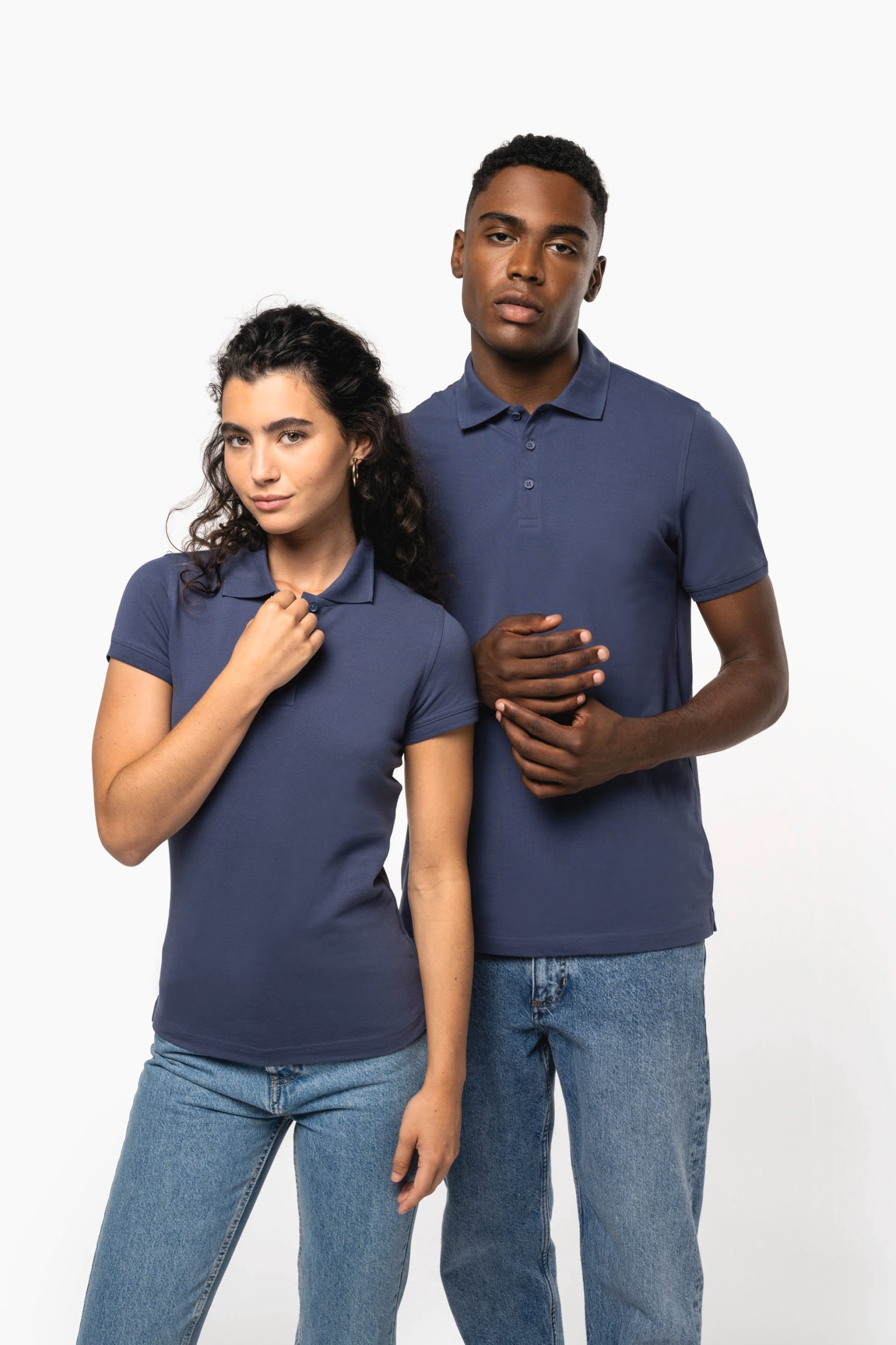 Polo piqué manga curta - K240