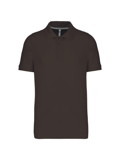 Polo piqu manga curta homem - K241C