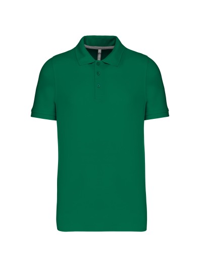 Polo piqu manga curta homem - K241C