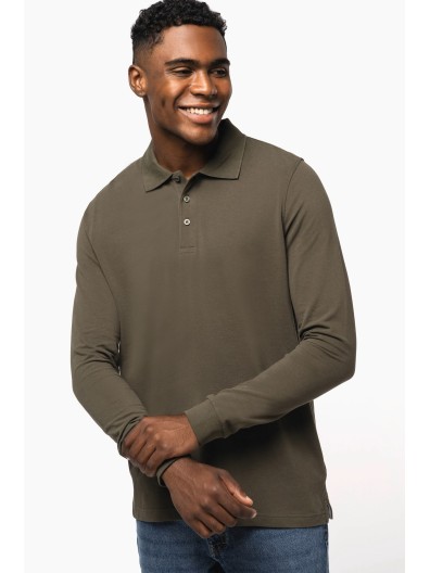 Polo de manga comprida - K243C
