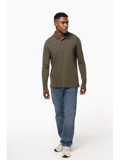 Polo de manga comprida - K243C