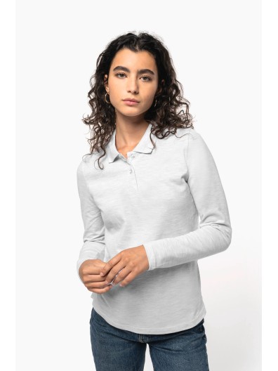 Polo manga comprida - K244C