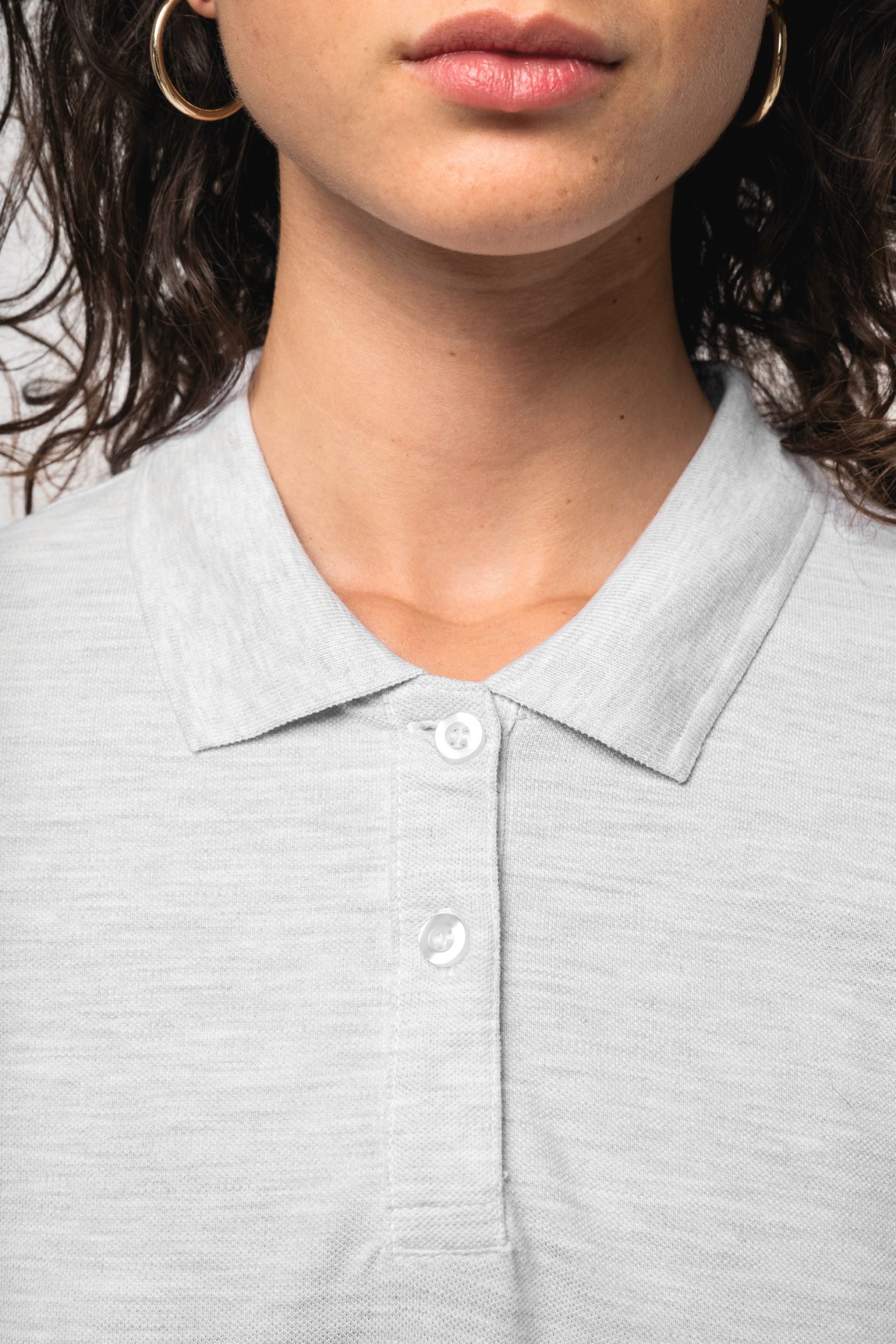 Polo manga comprida - K244C