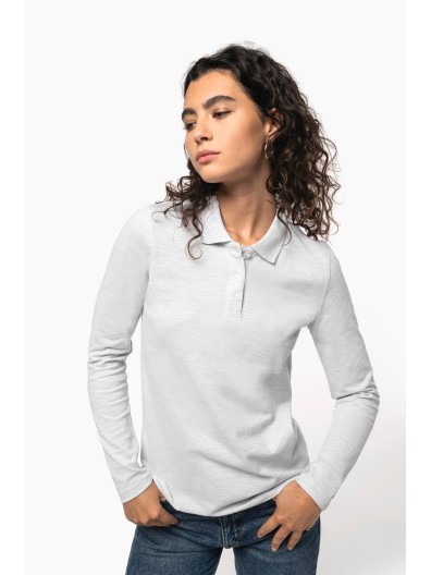 Polo manga comprida - K244C