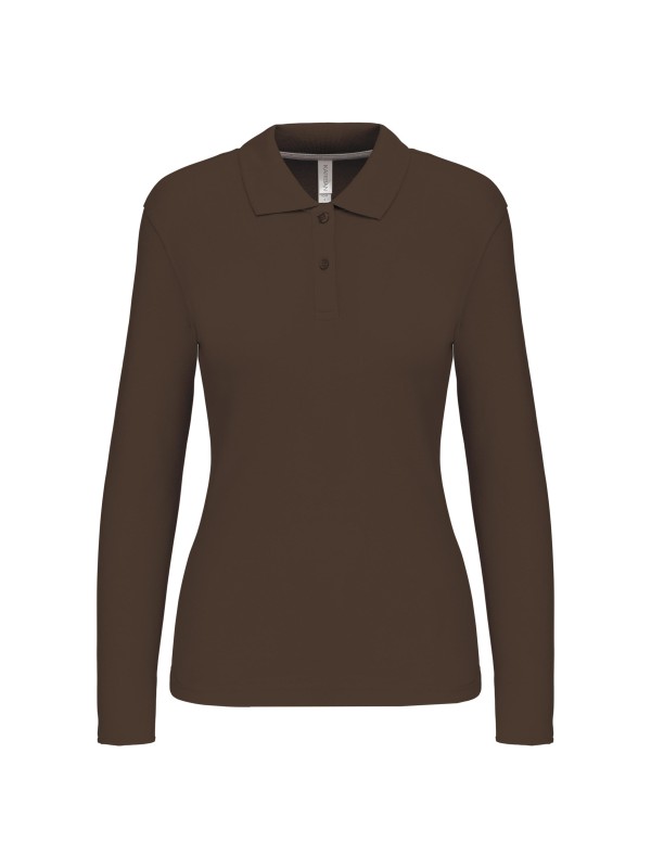 Polo manga comprida - K244C