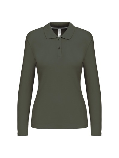Polo manga comprida - K244C