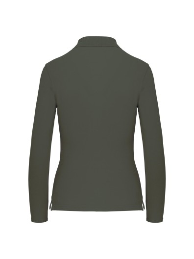 Polo manga comprida - K244C