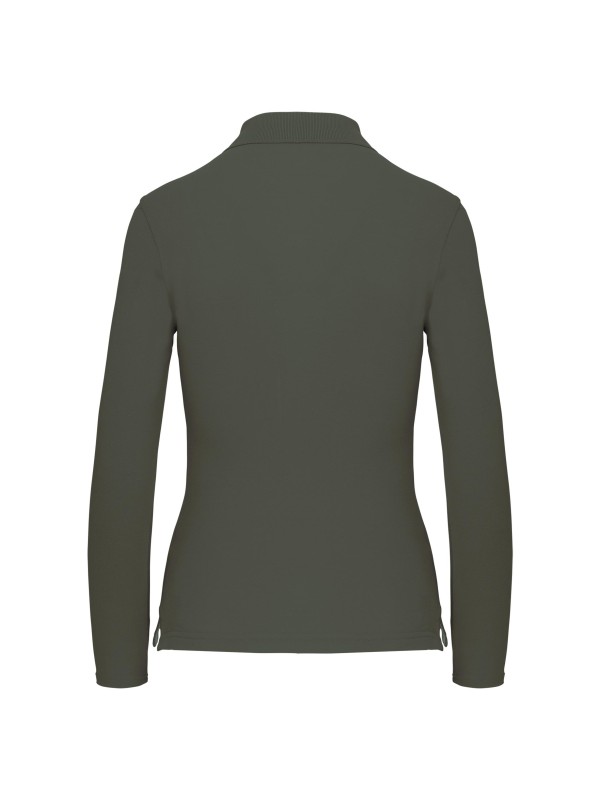 Polo manga comprida - K244C