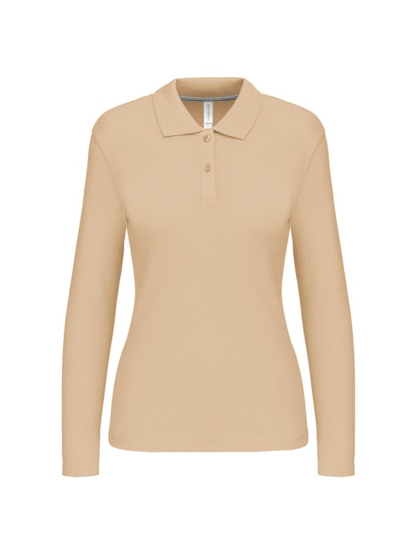 Polo manga comprida - K244C