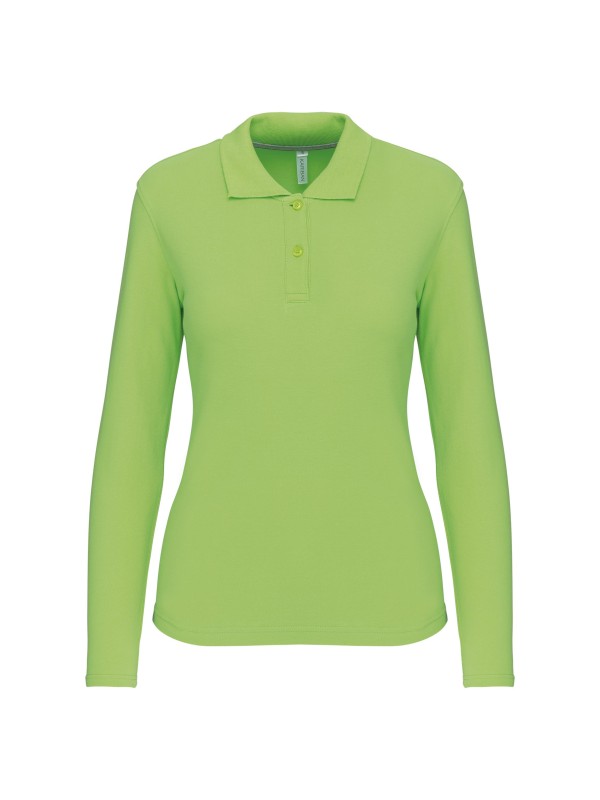 Polo manga comprida - K244C