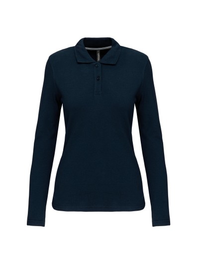 Polo manga comprida - K244C