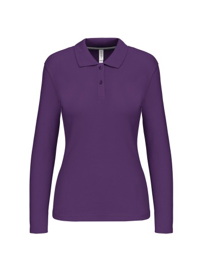 Polo manga comprida - K244C