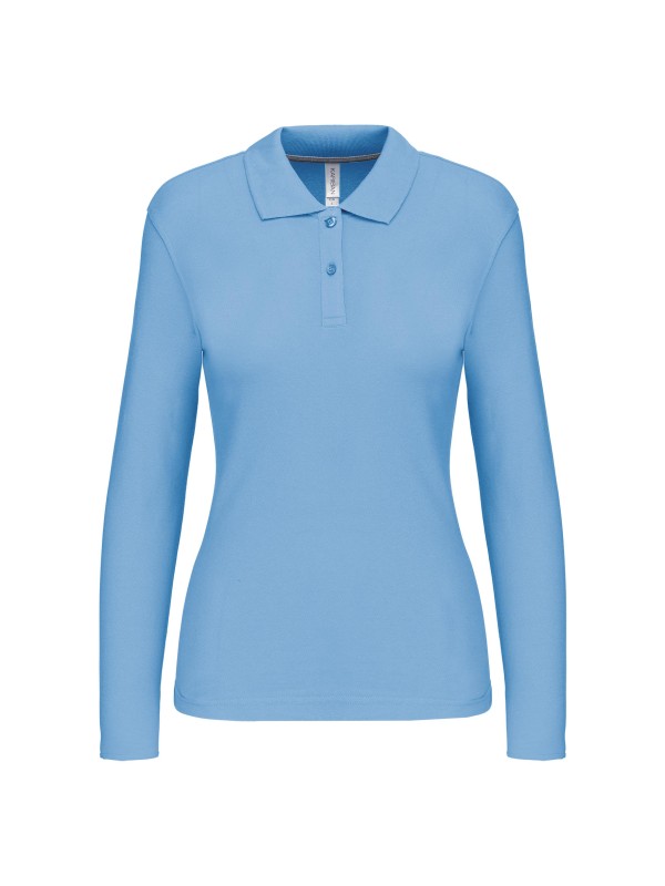 Polo manga comprida - K244C
