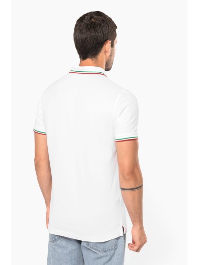 Polo malha piqu� manga curta - K250