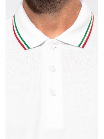 Polo malha piqu� manga curta - K250