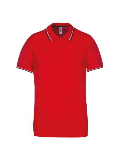 Polo malha piqu� manga curta - K250