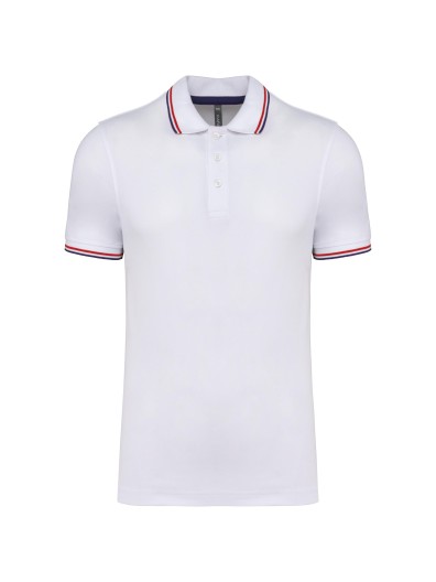 Polo malha piqu� manga curta - K250