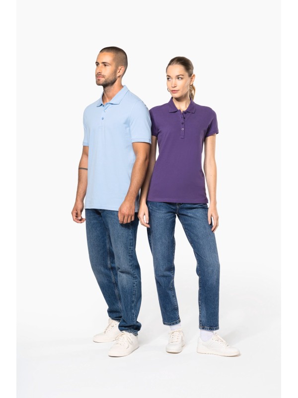 Polo piqu de manga curta - K254C