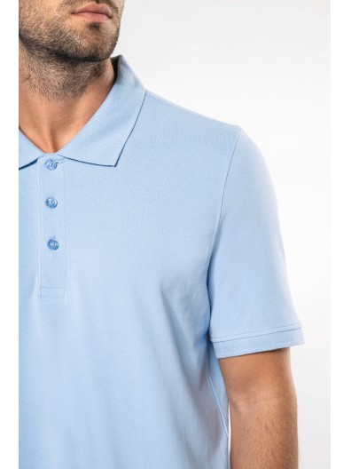 Polo piqu de manga curta - K254C