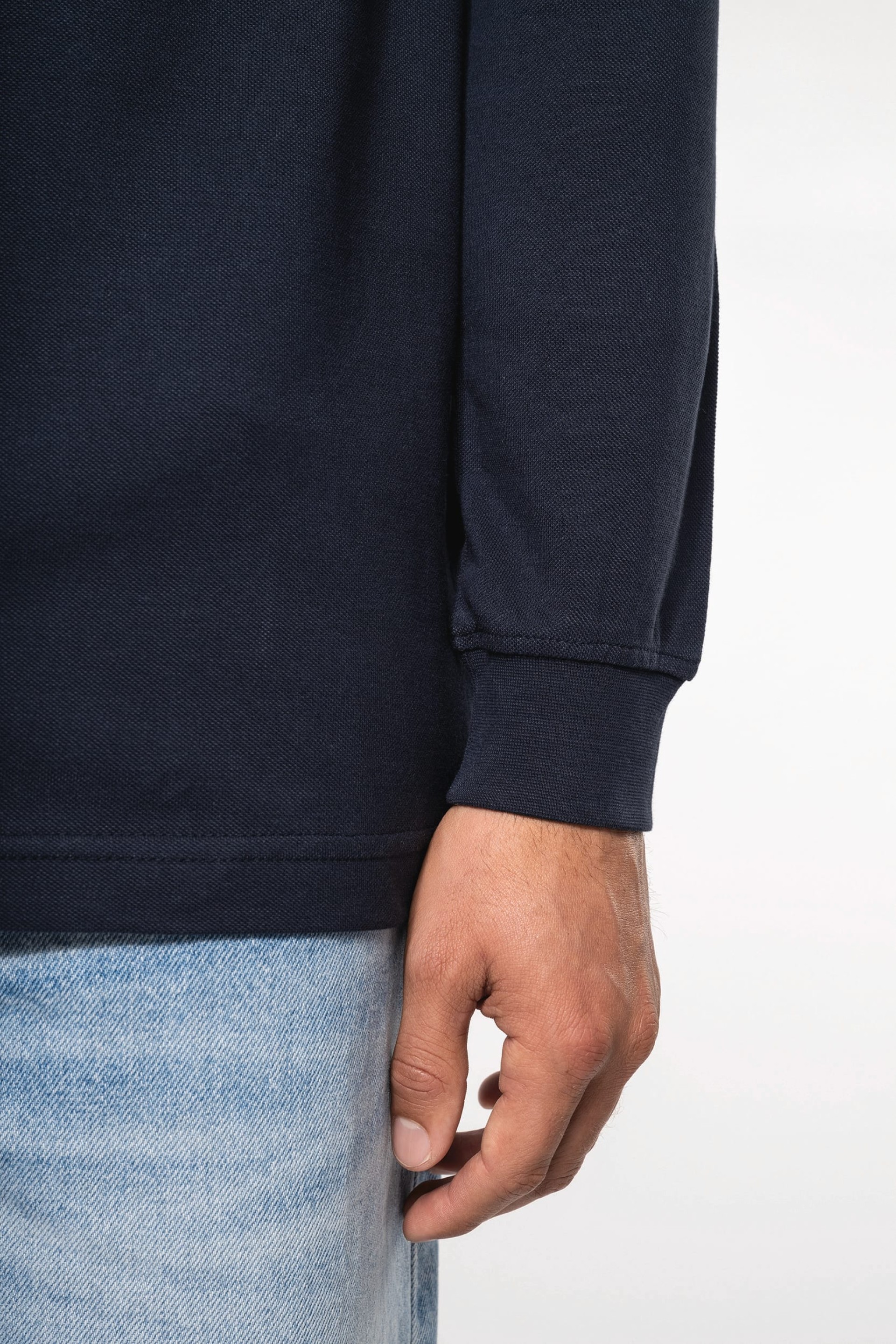 Polo piqué de manga comprida - K256C