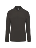 Polo piqu de manga comprida - K256C
