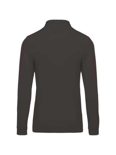 Polo piqu� de manga comprida - K256C