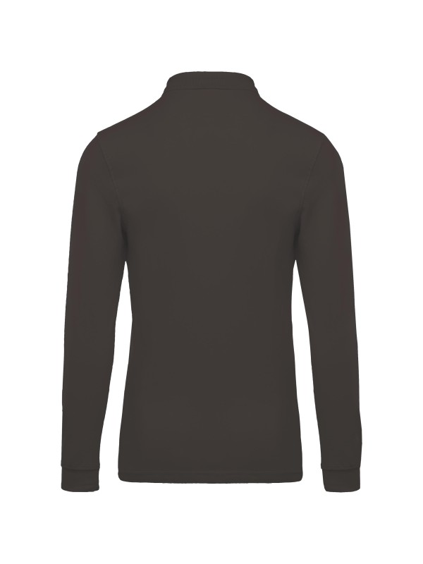 Polo piqu� de manga comprida - K256C