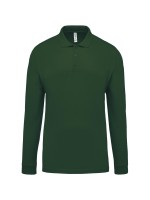 Polo piqu de manga comprida - K256C