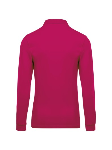 Polo piqu� de manga comprida - K256C