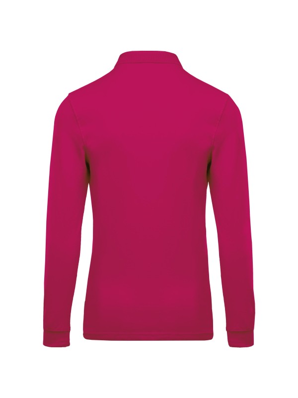 Polo piqu� de manga comprida - K256C