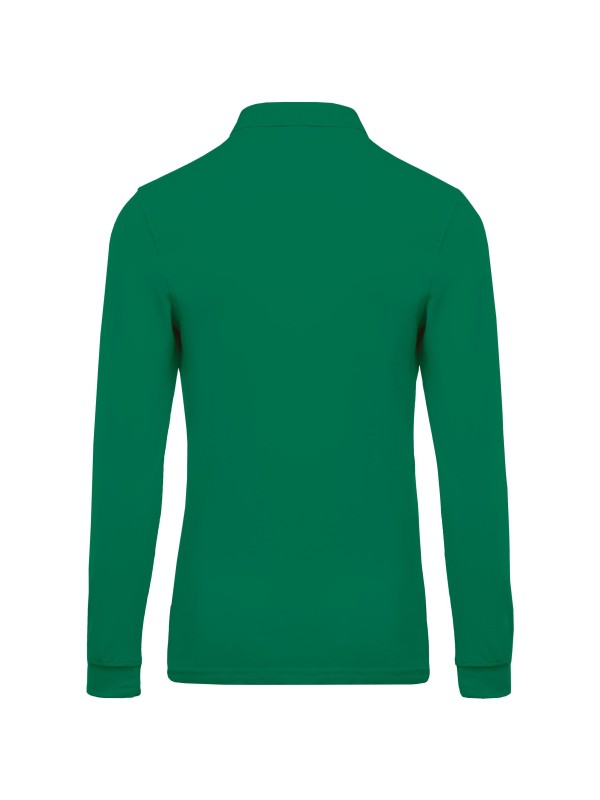 Polo piqu� de manga comprida - K256C