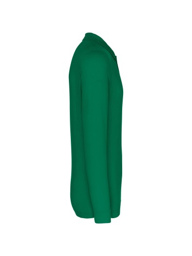 Polo piqu� de manga comprida - K256C