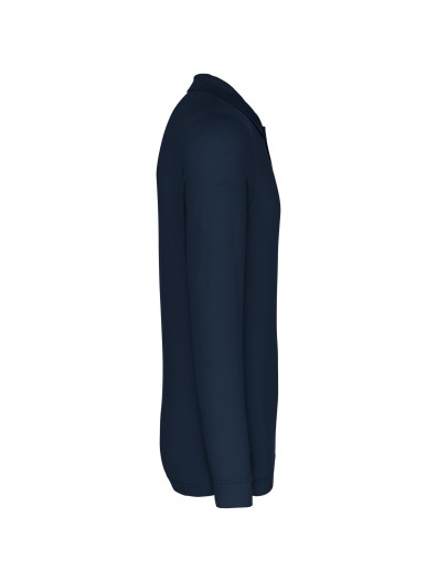 Polo piqu� de manga comprida - K256C