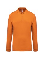 Polo piqu de manga comprida - K256C