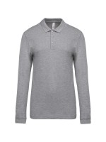Polo piqu de manga comprida - K256C