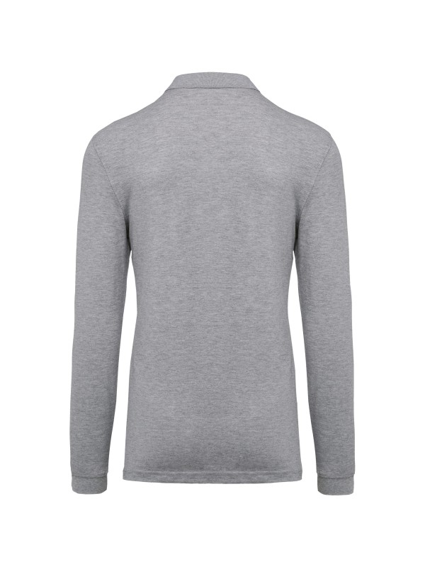 Polo piqu� de manga comprida - K256C