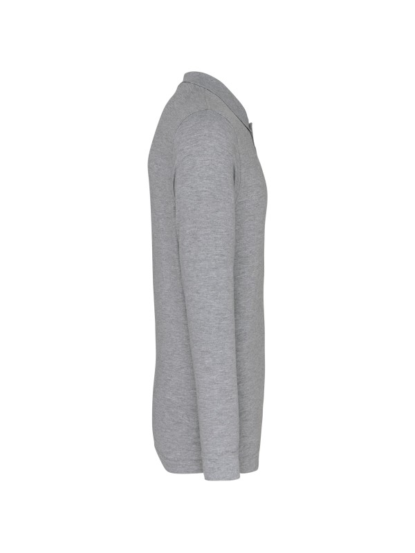 Polo piqu� de manga comprida - K256C