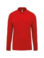 Polo piqu de manga comprida - K256C