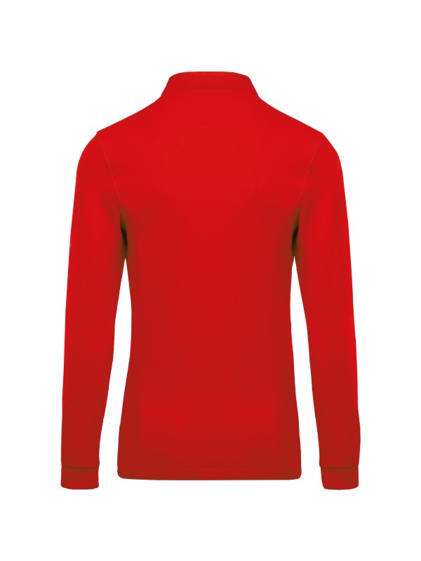 Polo piqu� de manga comprida - K256C