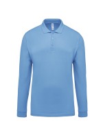 Polo piqu de manga comprida - K256C