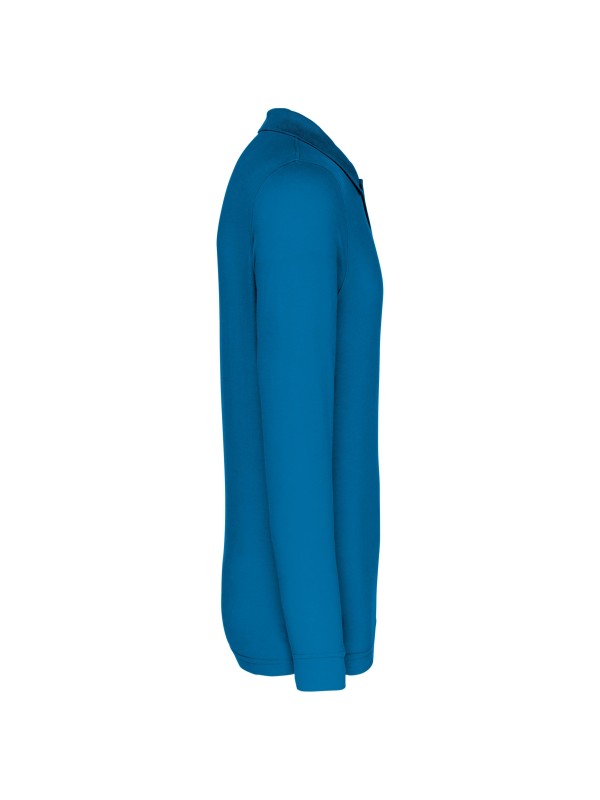 Polo piqu� de manga comprida - K256C